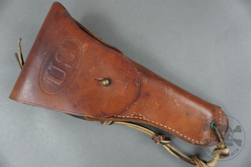 Original U.S. WWII M1916 .45 Colt 1911 Holster With Thigh Strap