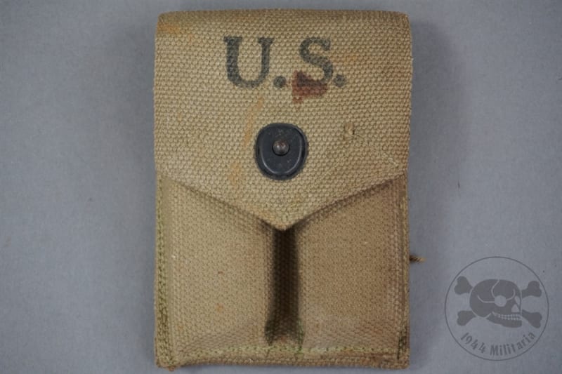 Original US WWII Unissued 1911 Magazine Pouch Dated 1942