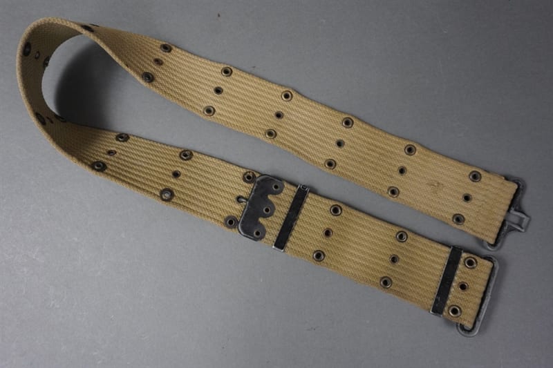 US WWII M1936 Khaki Web Belt