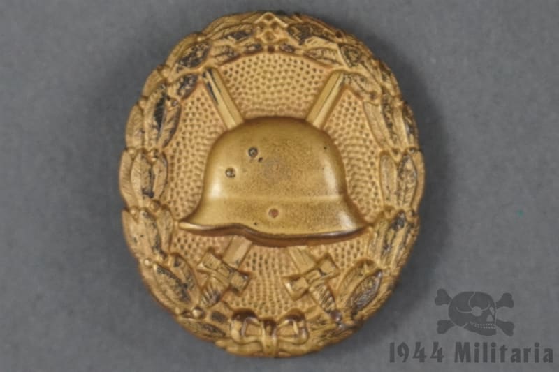 Original Imperial German WWI Gold Wound Badge