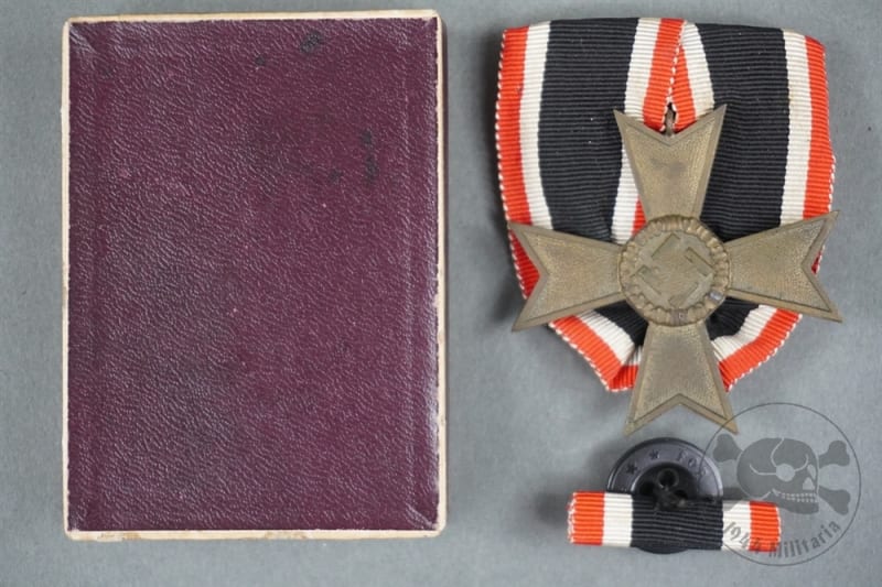 Original German WWII War Merit Cross Without Swords Second Class