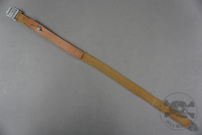 Unissued Original German WWII Tropical Tornister Strap Marked & Dated 1943