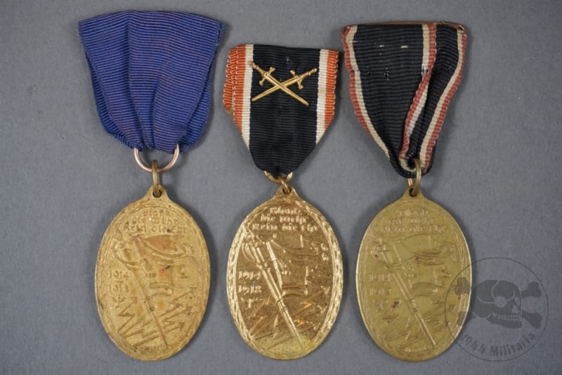 Original German Post WWI KyffhÃ¤userbund War Commemorative Medals Lot