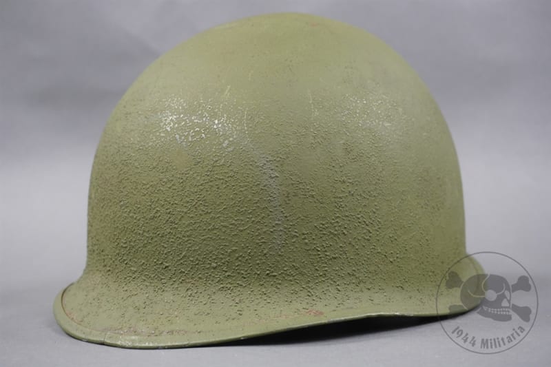 Refurbished Original US WWII M1 Swivel Bale Helmet With Mine Safety Appliance (MSA) Liner