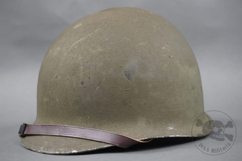Refurbished Original US WWII M1 Swivel Bale Helmet With Post War Westinghouse/Capac Liner