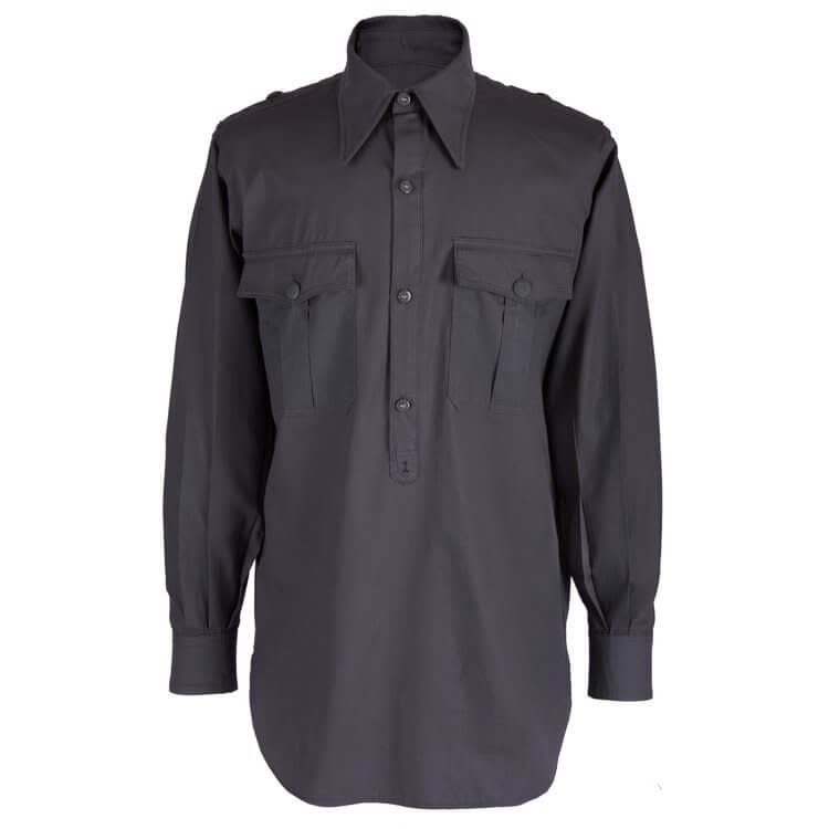 Reproduction German WWII Gray Summer Shirt