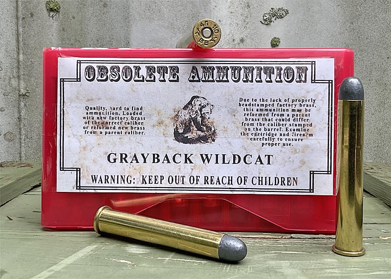 OBSOLETE AMMO 45-110 500gr LEAD 20rd BOX