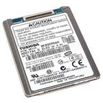 TOSHIBA HDD1764 80GB 4200RPM 2MB BUFFER ATA/IDE-100 ZIF CONNECTOR 1.8INCH 8MM NOTEBOOK DRIVE. REFURBISHED. IN STOCK.