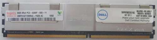 HYNIX HMP31GF7EMR4C-Y5D5 8GB (1X8GB) PC2-5300 667MHZ DDR2 SDRAM FULLY BUFFERED ECC QUAD RANK X4 240-PIN FBDIMM MEMORY MODULE. BULK. DELL OEM. IN STOCK.
