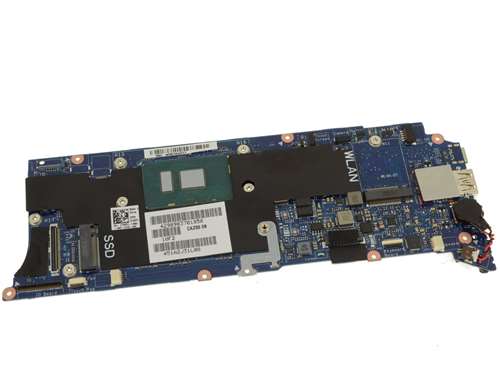 DELL T9VPC XPS 13 9360 LAPTOP MOTHERBOARD 8GB W/ INTEL I5-7200U 2.5GHZ. REFURBISHED. IN STOCK.