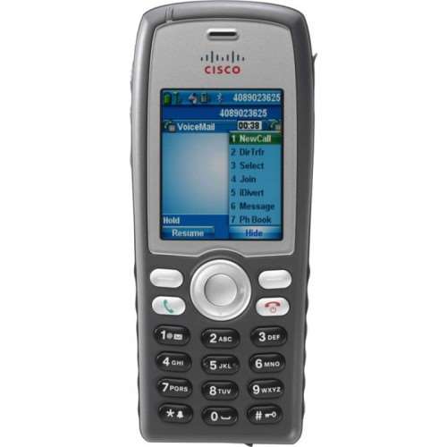 CISCO CP-7926G-W-K9 UNIFIED WIRELESS IP PHONE 7926G - WIRELESS VOIP PHONE (BATTERY/POWER SUPPLY NOT INCLUDED). REFURBISHED. IN STOCK.