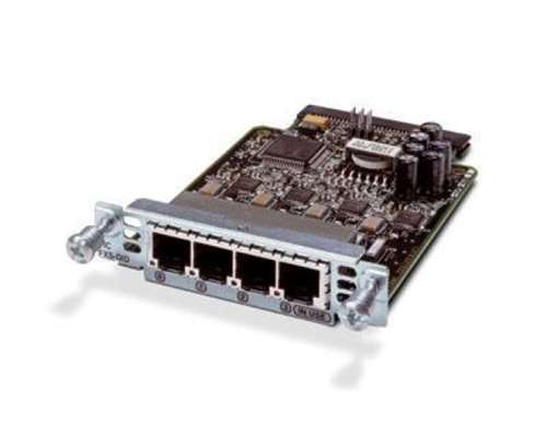 CISCO VIC3-4FXS/DID VOICE / FAX MODULE PLUG IN MODULE/4 ANALOG PORT (S).REFURBISHED. IN STOCK.