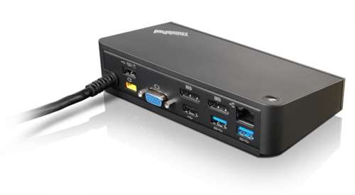 LENOVO 40A40090US ONELINK+ DOCK - PORT REPLICATOR FOR THINKPAD YOGA 260 NOTEBOOK. BULK. IN STOCK