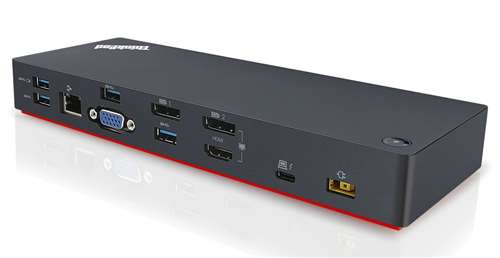 LENOVO 40AC0135US THUNDERBOLT 3 USB DOCK FOR THINKPAD. BULK. IN STOCK.