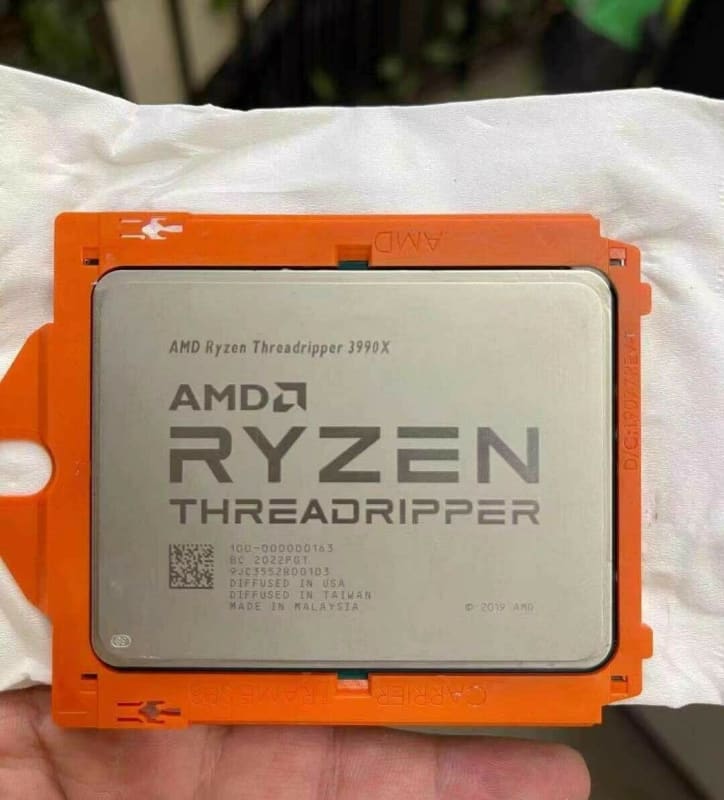 AMD 100-100000163WOF Ryzen Threadripper 3990x 64 cores 128 threads 2.9ghz 7nm strx4 CPU Processor. REFURBISHED. IN STOCK