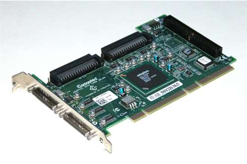 DELL 85PWU 39160 DUAL CHANNEL PCI 64BIT ULTRA160 SCSI CONTROLLER CARD ONLY. REFURBISHED. IN STOCK.