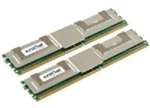 CRUCIAL - 16GB (2X8GB) 667MHZ PC2-5300 240-PIN CL5 DDR2 FULLY BUFFERED ECC REGISTERED SDRAM DIMM GENUINE CRUCIAL MEMORY MODULE FOR DELL POWERWDGE & PRECISION WORKSTATION SERVER (CT2KIT102472AF667). BULK.