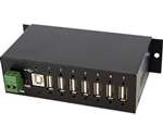 STARTECH - MOUNTABLE INDUSTRIAL 7 PORT USB HUB (ST7200USBM). BULK. IN STOCK.