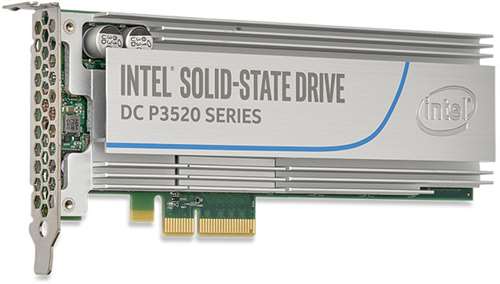 INTEL SSDPEDMX020T701 DC P3520 SERIES OEM 2TB PCIE NVME 3.0 X4 3D1 MLC HHHL (CEM2.0) SOLID STATE DRIVE. BULK. IN STOCK.