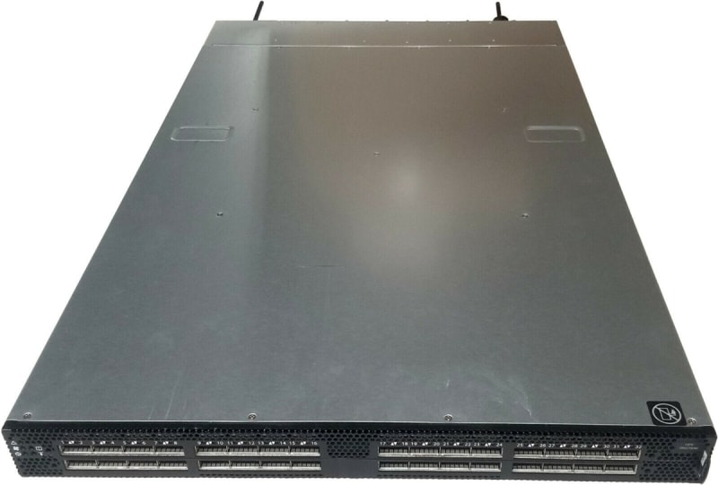 HPE / Mellanox Q2F21A/MSN2700-CS2F StoreFabric SN2700M 100GbE 32QSFP28 Switch. REFURBISHED. IN STOCK