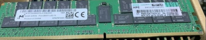 HP P00926-B21 64GB QUAD RANK x4 DDR4-2933 LOAD REDUCED Server Memory. BULK. IN STOCK.