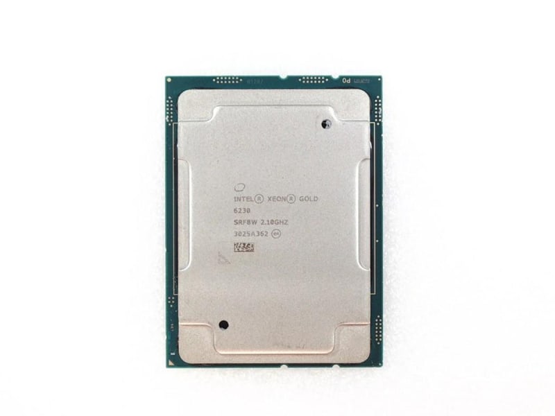 INTEL SRF8W XEON GOLD 6230 CPU PROCESSOR 20 CORE 2.10GHZ 27.5MB L3 CACHE 125W . BULK. IN STOCK.