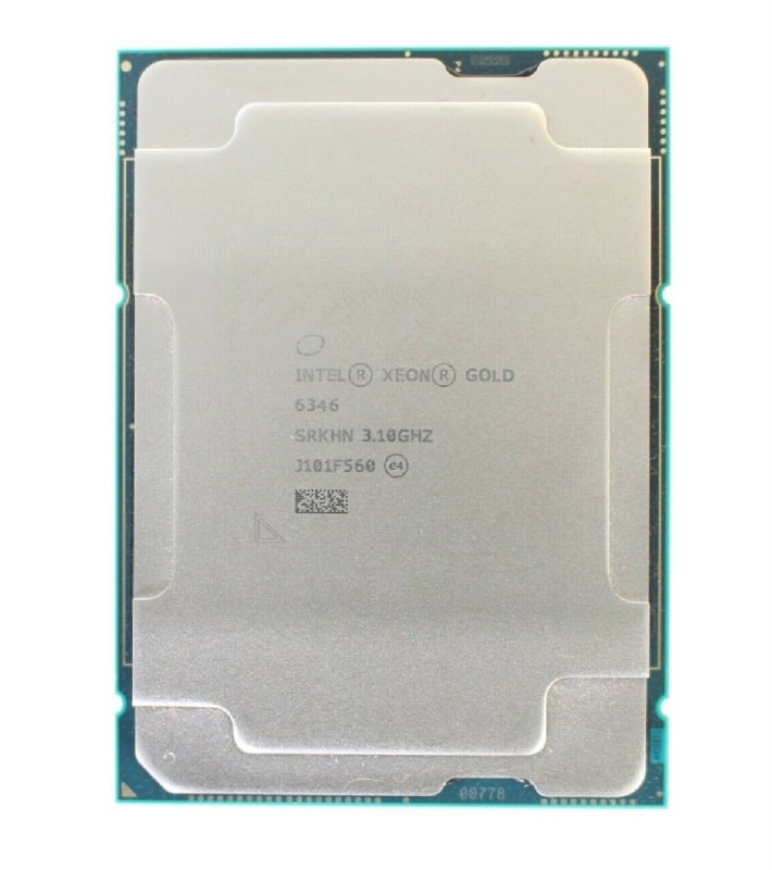 Intel CD8068904570201 Xeon Gold 6346 16-Core 3.10GHz 36MB L3 cache 205W CPU Processor . BULK. IN STOCK.