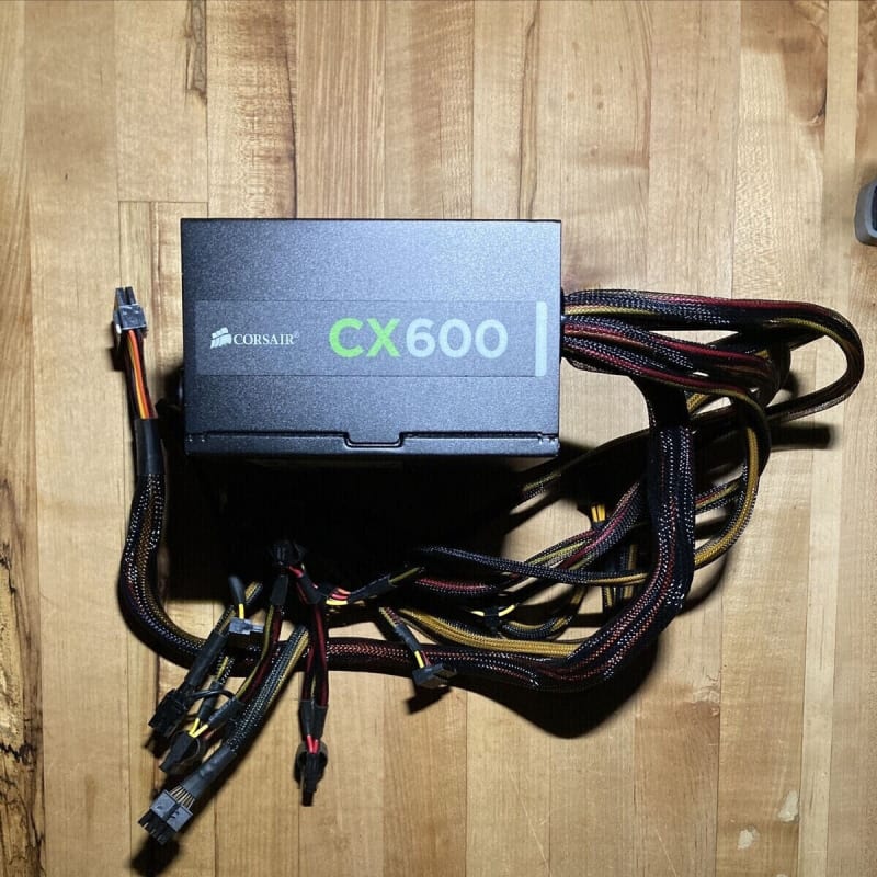CORSAIR CP-9020048-NA 75-001668 CX600 600W Power Supply 80 Plus Bronze ATX Power Supply .REFURBISHED. IN STOCK.