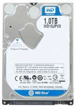 WESTERN DIGITAL WD10JPVX WD BLUE 1TB 5400RPM SATA-6GBPS 8MB BUFFER 2.5INCH 9.5MM HARD DRIVES. BULK. IN STOCK.