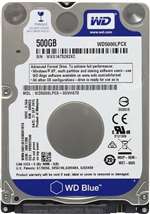 WESTERN DIGITAL WD5000LPCX WD BLUE 500GB 5400RPM SATA-6GBPS 16MB BUFFER 2.5INCH 7MM HARD DRIVES. BULK. IN STOCK.