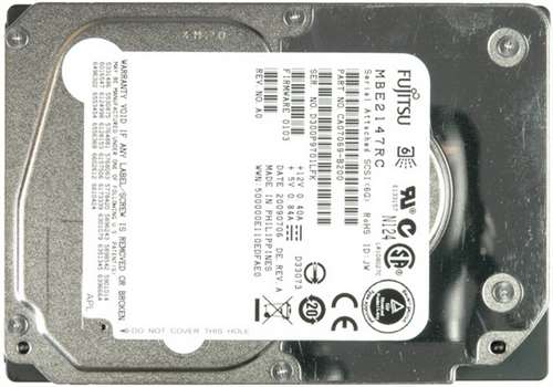 TOSHIBA MBE2147RC 147GB 15000RPM 16MB BUFFER SAS-6GBPS 2.5INCH HARD DISK DRIVE (MBE2147RC). REFURBISHED. IN STOCK.