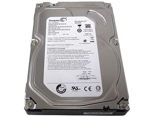 SEAGATE BARRACUDA ST2000DL001 2TB 5900RPM SATA 32MB BUFFER 3.5INCH FORMFACTOR INTERNAL LOW PROFILE HARD DISK DRIVE. REFURBISHED. IN STOCK.