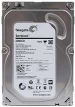 SEAGATE ST2000DM001 BARRACUDA 2TB 7200RPM SATA-6GBPS 64MB BUFFER 3.5INCH INTERNAL HARD DISK DRIVE. REFURBISHED. IN STOCK.