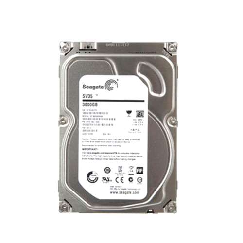 SEAGATE ST3000VX000 3TB 7200RPM 3.5INCH SATA 6GBPS 64MB BUFFER INTERNAL HARD DISK DRIVE. REFURBISHED. IN STOCK.