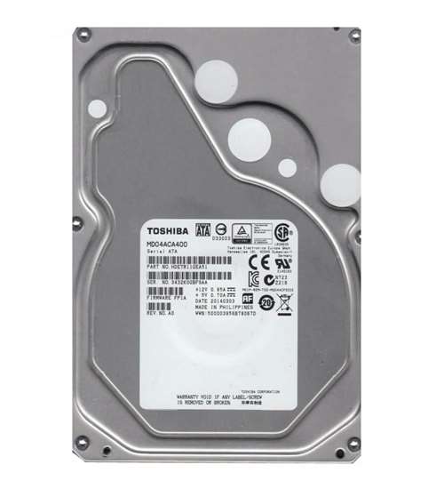 TOSHIBA HDETR11GEA51 4TB 7200RPM 64MB BUFFER SATA-6GBPS 3.5INCH HARD DISK DRIVE. BULK. IN STOCK.