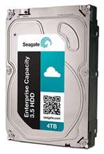 SEAGATE 1HT178-005 ENTERPRISE CAPACITY V.4 4TB 7200RPM SATA-6GBPS 128MB BUFFER 3.5INCH HARD DISK DRIVE. BULK. IN STOCK.