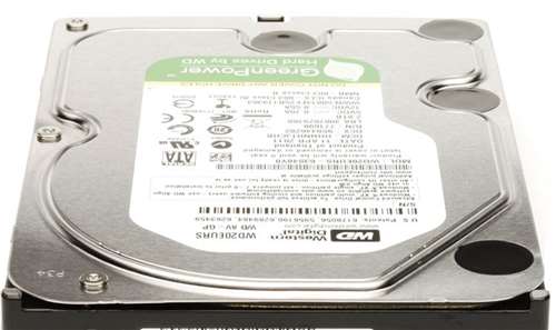 WESTERN DIGITAL WD20EURS AV-GP 2TB 7200RPM (INTELLIPOWER) SATA-II 64MB BUFFER 3.5INCH INTERNAL HARD DISK DRIVE. REFURBISHED. IN STOCK.