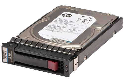 HPE 649327-002 2TB 7200RPM SAS 6GBPS 3.5INCH LFF MIDLINE DUAL PORT HARD DRIVE WITH TRAY. REFURBISHED. IN STOCK.