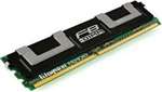 KINGSTON - 4GB (1X4GB) 667MHZ PC2-5300 240-PIN DDR2 CL5 FULLY BUFFERED ECC DUAL RANK REGISTERED SDRAM DIMM KINGSTON MEMORY MODULE (KVR667D2D4P5/4G).BULK. IN STOCK.