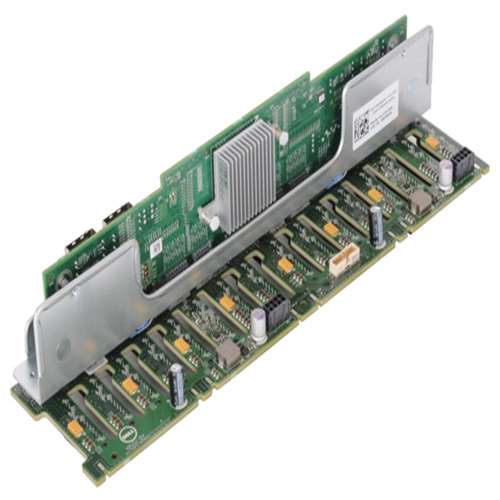 DELL 8X25D 16X2.5 HARD DRIVE BACKPLANE BOARD (SFF) FOR POWEREDGE R720/R820. REFURBISHED. IN STOCK.