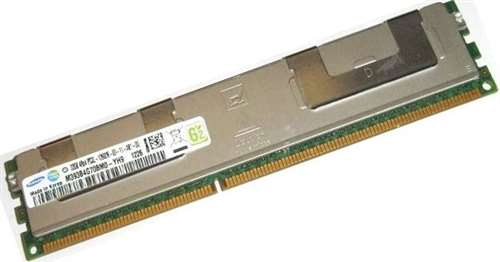SAMSUNG M392B4G70DE0-YH9 32GB (1X32GB) 1333MHZ PC3-10600 ECC REGISTERED QUAD RANK X4 1.35V CL9 DDR3 SDRAM 240-PIN DIMM MEMORY MODULE FOR SERVER. BULK. IN STOCK.