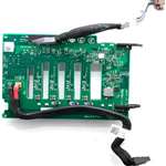 DELL V2PDX 2.5 INCH 4 BAY HARD DRIVE BACKPLANE SFF FOR POWEREDGE R920. REFURBISHED. IN STOCK.