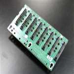 HP 407751-001 8 BAYS HARD DRIVE BACKPLANE BOARD FOR PROLIANT DL380 G5. REFURBISHED. IN STOCK.