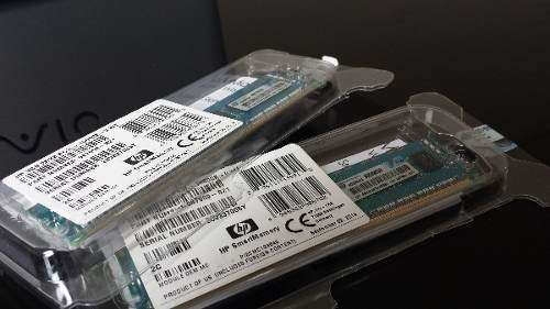 HP 647907-S21 4GB (1X4GB) 1333MHZ PC3-10600 CL9 DUAL RANK LOW VOLTAGE ECC UNBUFFERED DDR3 SDRAM DIMM GENUINE HP MEMORY FOR HP PROLIANT SERVER G8 SERIES. BULK. IN STOCK.