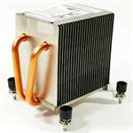HP 645326-001 PROCESSOR HEATSINK ASSEMBLY FOR SFF 8200 ELITE MICROTOWER PC. USED. IN STOCK.