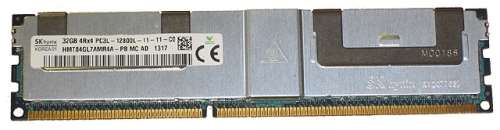 HYNIX HMT84GL7AMR4A-PB 32GB (1X32GB) PC3-12800 DDR3-1600MHZ SDRAM QUAD RANK X4 CL11 1.35V ECC REGISTERED 240-PIN LRDIMM MEMORY MODULE FOR SERVER. BULK. IN STOCK.