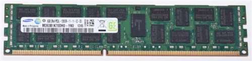 SAMSUNG M393B1K70DH0-YK0 8GB (1X8GB) 1600MHZ PC3-12800R ECC REGISTERED DUAL RANK X4 1.35V CL11 DDR3 SDRAM 240-PIN RDIMM MEMORY MODULE. BULK. IN STOCK.
