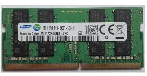 SAMSUNG M471A2K43BB1-CRC 16GB (1X16GB) 2133MHZ PC4-19200S DUAL RANK X8 CL17 NON ECC UNBUFFERED DDR4 SDRAM 260-PIN SODIMM SAMSUNG MEMORY MODULE. BULK. IN STOCK.