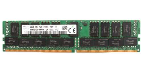 HYNIX HMA84GR7MFR4N-UH 32GB (1X32GB) 2400MHZ PC4-19200 CL17 ECC REGISTERED DUAL RANK 1.2V DDR4 SDRAM 288-PIN DIMM HYNIX MEMORY FOR SERVER MEMORY. BULK. IN STOCK.