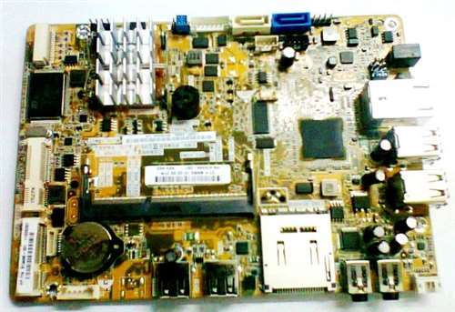 HP - SYSTEM BOARD FOR ZHENJIANG AIO MOTHERBOARD W/ INTEL ATOM DUAL-CORE D525 1.8GHZ (610465-001). REFURBISHED. IN STOCK.